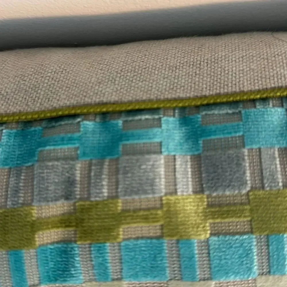 Frontgate Lumbar Accent Throw Pillow Decor